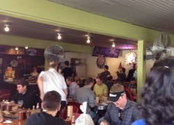 franklins bbq inside