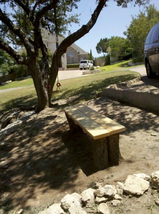 garden bench