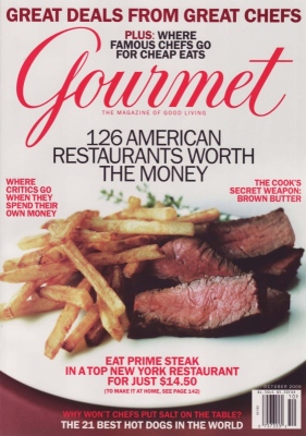 gourmet magazine