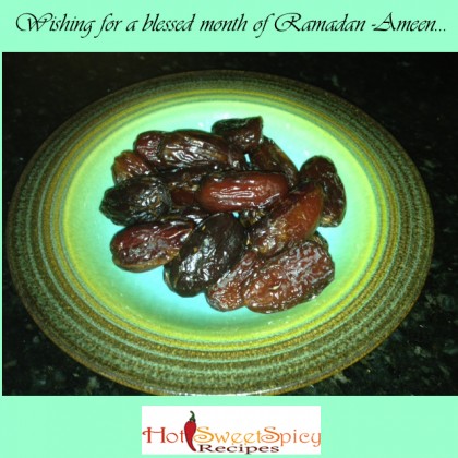 dates and ramadan