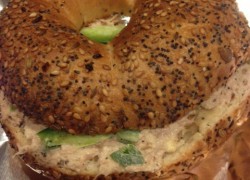 tuna bagel