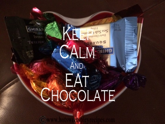 keep calm valentine bowl of chocolates