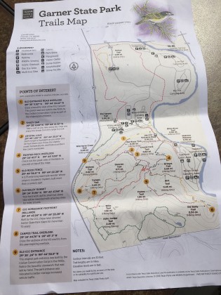 garner park trail map