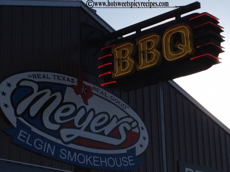 Meyers Elgin Smokehouse, BBQ Restaurant- Review | Hot Sweet Spicy Recipes